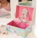 Racdde Girl's Musical Jewelry Storage Box with Spinning Unicorn, Rainbow Design, The Unicorn Tune