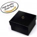 Racdde PU Leather Earrings,Coin,Jewelry,Ring Box,Case, with LED Lighted up for Proposal,Engagement,Wedding,Gift (Black)