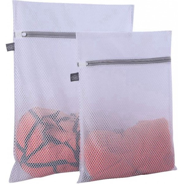 Racdde Delicates Laundry Bag - 2 Pack Honeycomb Mesh Lingerie Wash Bag 