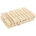 Racdde Large Wooden Clothespins (4 x 5 Inches, 100- Pack) 