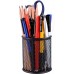 Racdde Pen Holder Mesh Pencil Holder Metal Pencil Holders Pen Organizer Black for Desk Office Pencil Holders, 3 Pack 