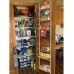 Racdde Over the Door Organizer-Space Saving Hanging Storage Shelves for Kitchen, Pantry, Closet-For Spices, Jars, Cleaning Products and More 