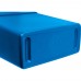 Racdde GJO57258 Recycling Rectangular Container, 28 gallon Capacity, 22-1/2" Width x 30" Height x 11" Depth, Blue 