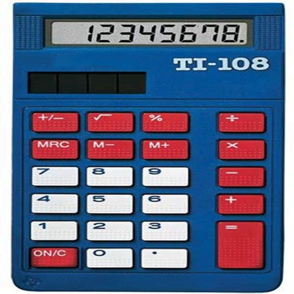 RACDDE TI-108 Elementary Calculator