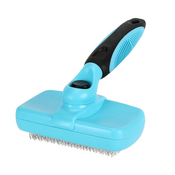 Racdde Pet Neat Self Cleaning Slicker Brush Effectively Reduces Shedding by Up to 95% - Professional Pet Grooming Brush for Small, Medium & Large Dogs and Cats, with Short to Long Hair