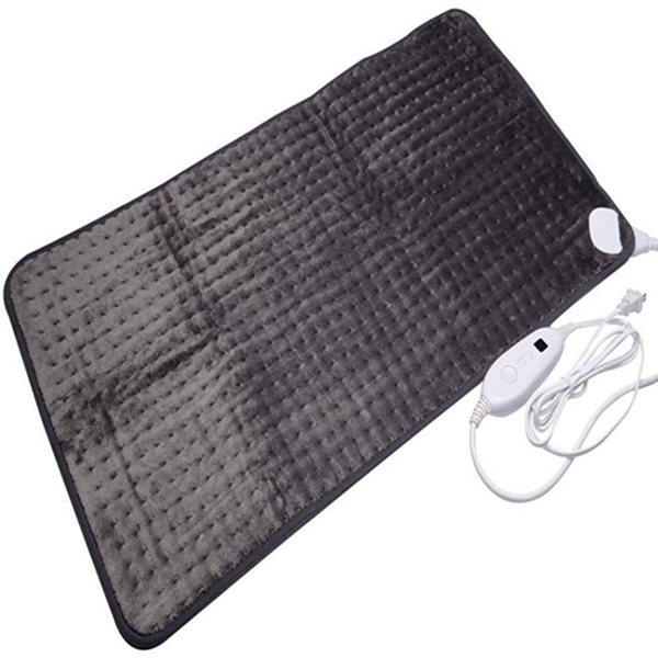 Racdde XXXL King Size Heating Pad with Fast-Heating Technology&6 Temperature Settings, Microplush Fibers Electric Heating Pad/Pain Relief for Back/Neck/Shoulders/Abdomen/Legs 45cmx85cm (Dark Gray) 