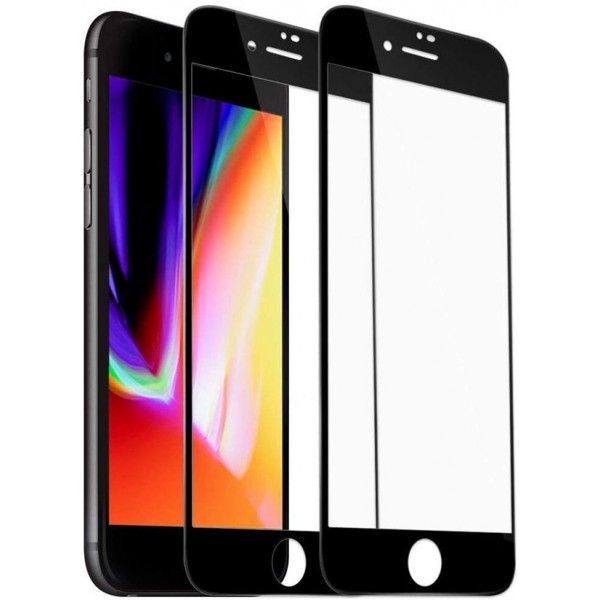 [2 Pack] iPhone 6 Plus iPhone 6s Plus Screen Protector, Racdde Tempered Glass 3D Touch Layer Full Coverage Scratch-Resistant No-Bubble Glass Screen Protector for iPhone 6 Plus /6s Plus 5.5'' (Black) 