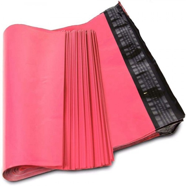 Racdde 10x13 Hot Pink Poly Mailers 2.5 Mil Envelopes Plastic Shipping Bags with Self Sealing Strip 
