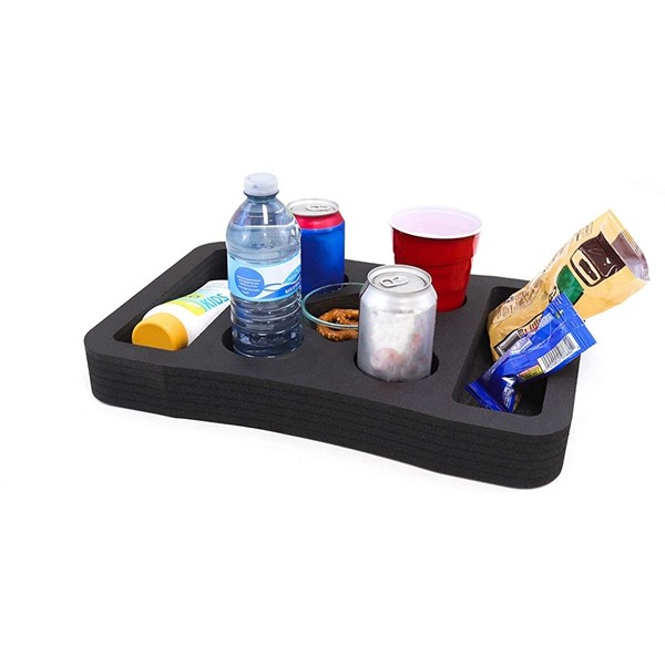 Racdde Floating Table Pool Party Float Game and Lounge Durable Foam Uv Resistant Refreshment Tray Many Shapes and Sizes Made in USA 